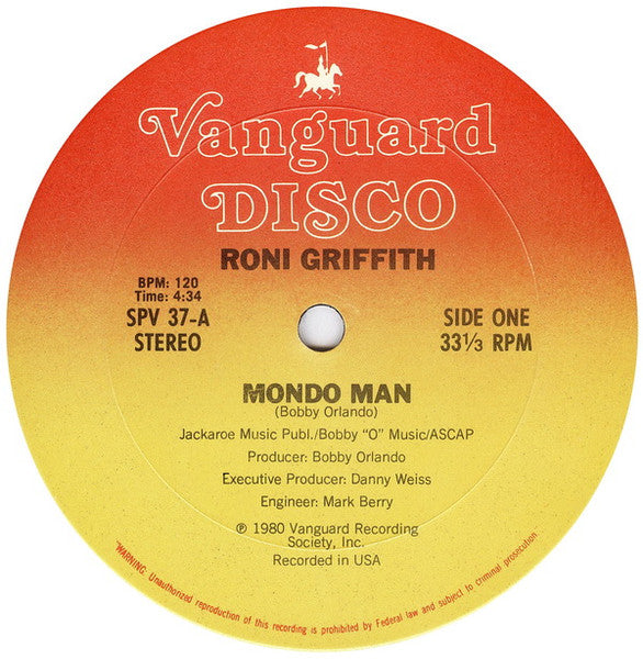 Mondo Man Roni Griffith