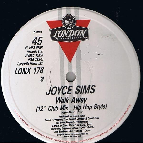Walk Away Remix Joyce Sims