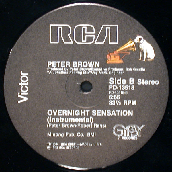 Overnight Sensation Peter Brown (2)