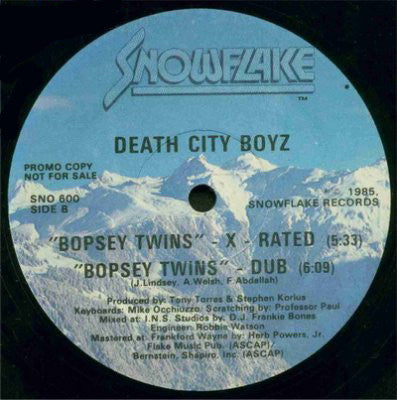 Bopsey Twins Death City Boyz