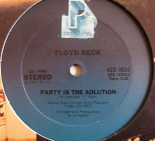 Party Is The Solution Floyd Beck