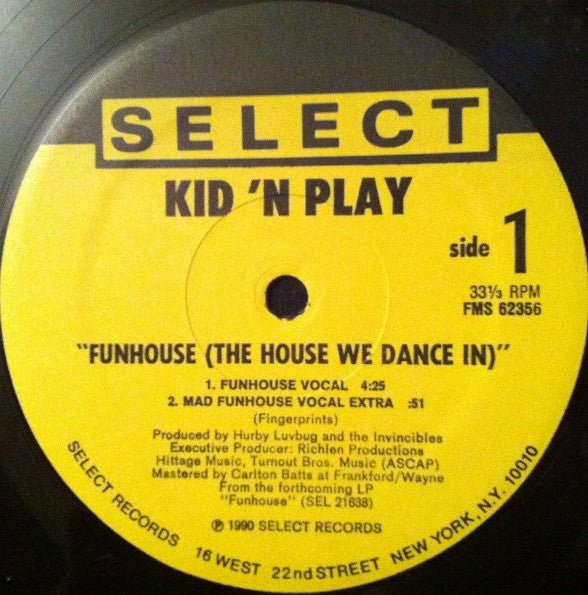 Funhouse (The House We Dance In) Kid 'N' Play