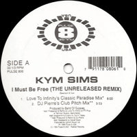 Rectangle Triangle's "I Must Be Free (The Unreleased Remix)" music cover art featuring abstract, vibrant geometric shapes and bold typography.
