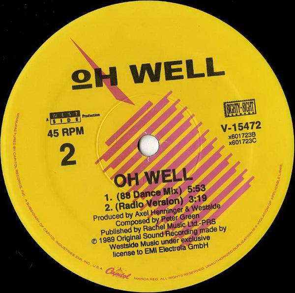 Oh Well | Rectangle Triangle  
