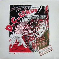Rectangle Triangle Hot Jungle Drums and Voodoo Rhythm album cover with vibrant jungle-themed artwork and rhythmic percussion imagery.