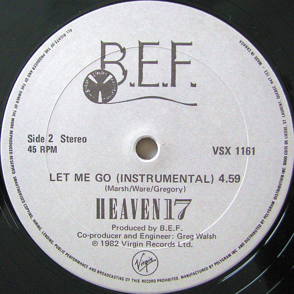 Let Me Go! Heaven 17