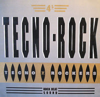 Rectangle Triangle Tecno-Rock 2 shoe showing side view with black and white design and textured sole