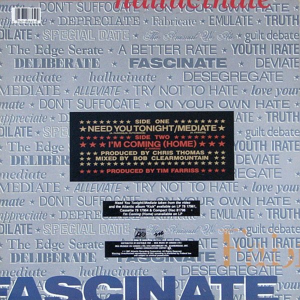 Need You Tonight / Mediate | Rectangle Triangle