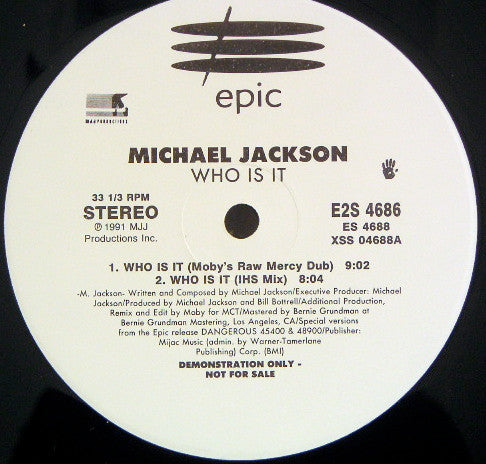 Who Is It Michael Jackson