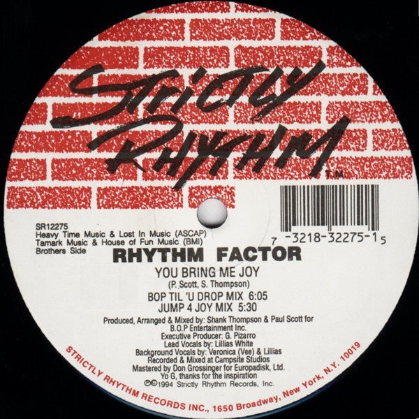 You Bring Me Joy 2 Rhythm Factor
