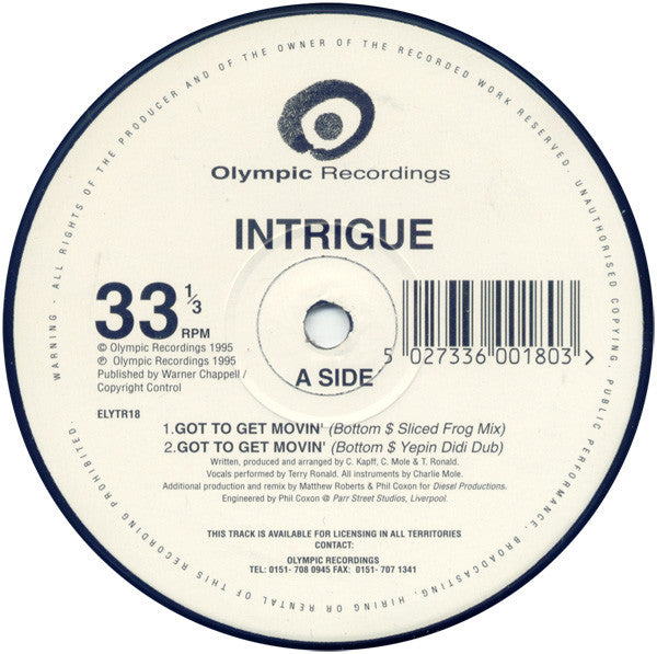 Got To Get Movin' Intrigue (7)
