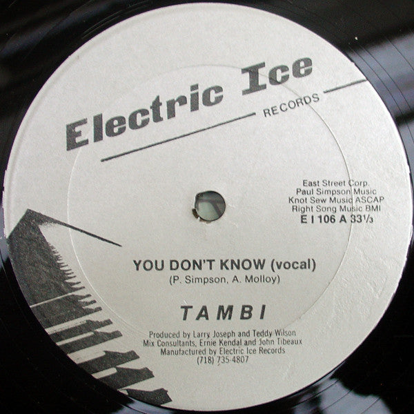 You Don't Know Tambi