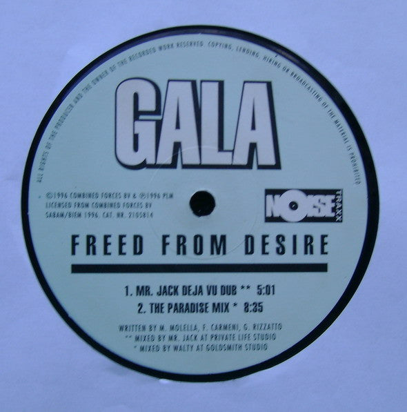 Freed From Desire (Mr. Jack's Club Mixes)