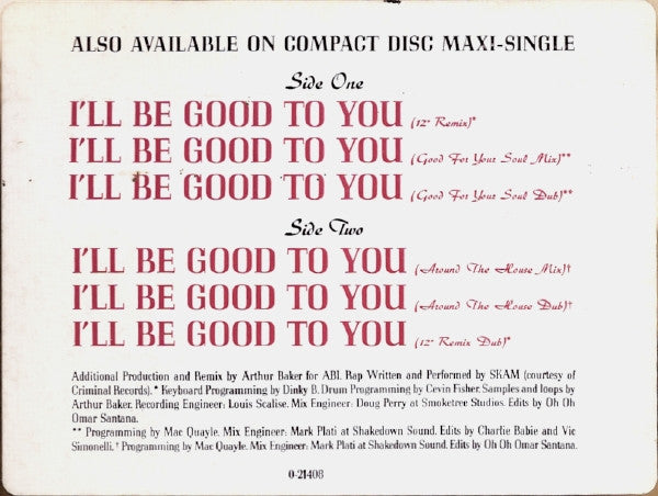 I'll Be Good To You | Rectangle Triangle  