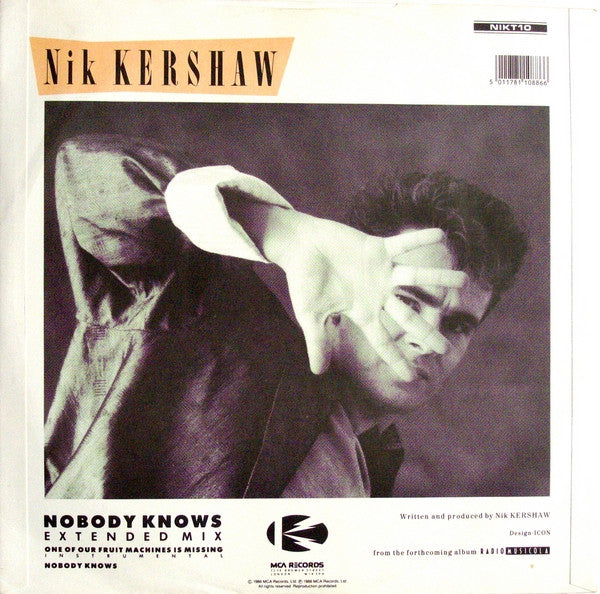 Nobody Knows (Extended Mix) Nik Kershaw