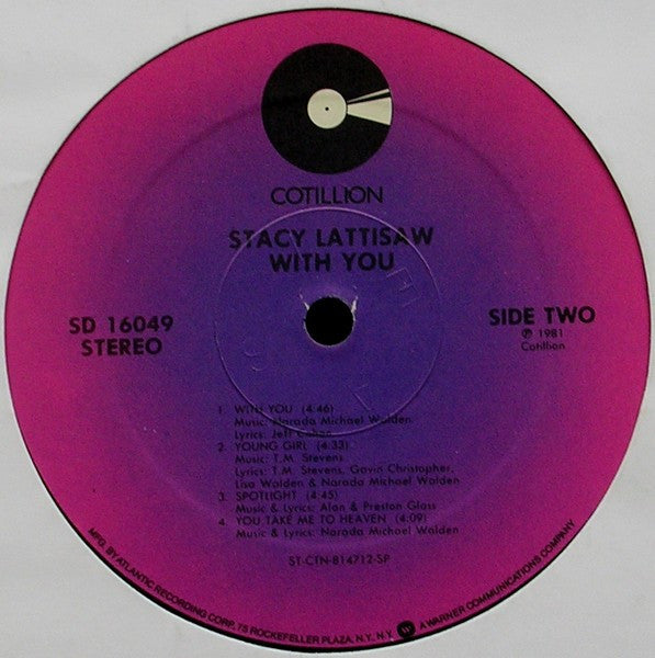 With You Stacy Lattisaw