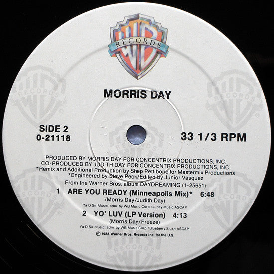 Are You Ready Morris Day