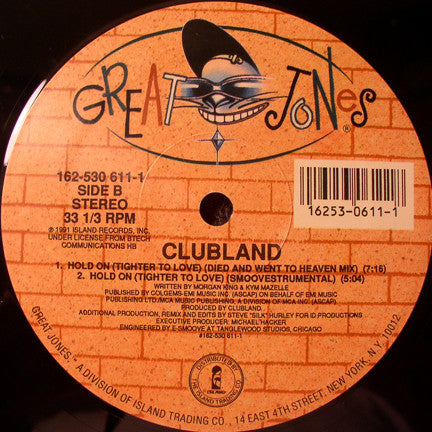 Hold On (Tighter To Love) Clubland