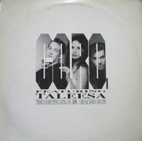 Co.Ro. - There's Something Going On - B/W - I Break Down And Cry, 2x12" vinyl, on Propio Records (1993)