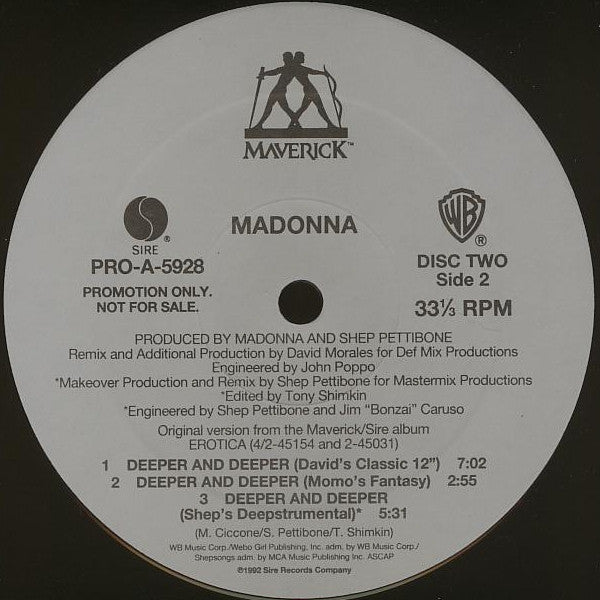 De plus en plus profond Madone