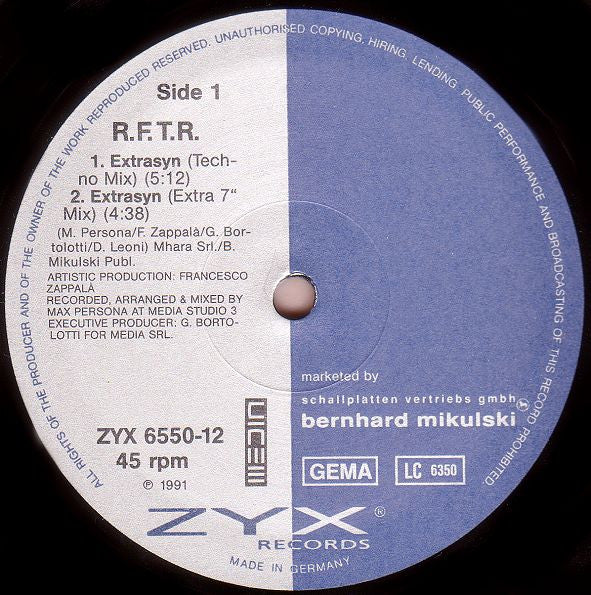 Extrasyn R.F.T.R.