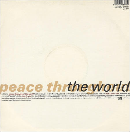 Peace Throughout The World Maxi Priest
