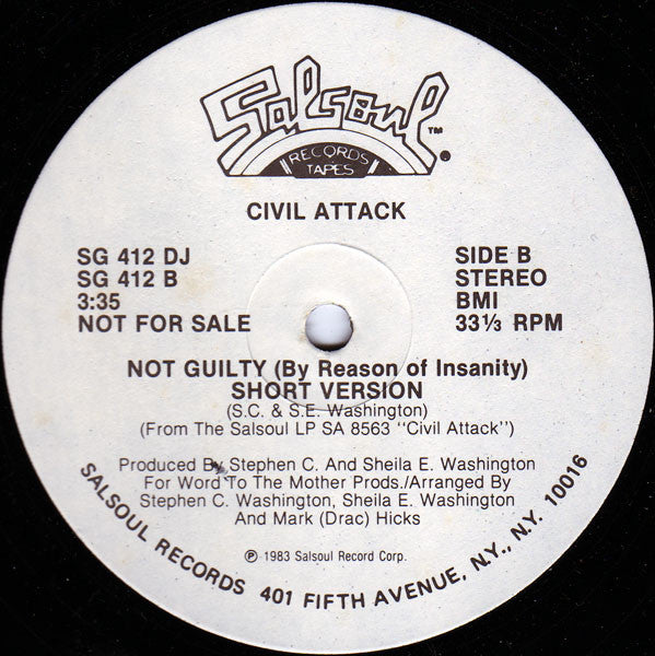 Not Guilty (By Reason Of Insanity) Civil Attack (2)