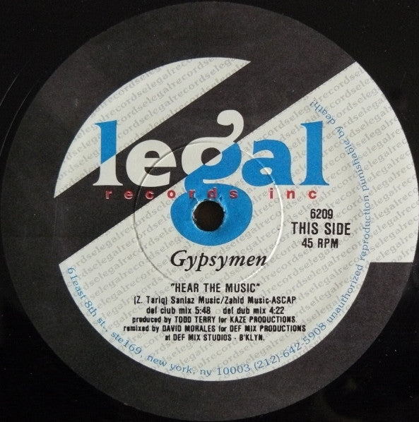 Hear The Music / Bounce Gypsymen