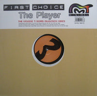 Rectangle Triangle The Player single cover art featuring abstract design and bold typography for The Mousse T / Boris Dlugosch mixes