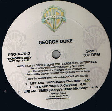 Life And Times George Duke