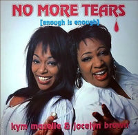 Rectangle Triangle No More Tears album cover for "Enough Is Enough" featuring artistic design with vibrant colors and abstract graphics.