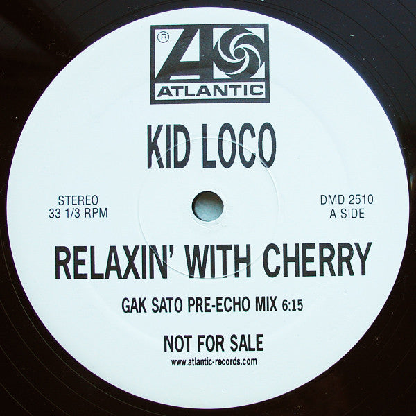 Relaxin' With Cherry by Rectangle Triangle album cover featuring a vibrant abstract design with cherries and colorful geometric shapes.