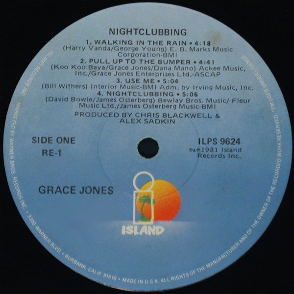 Nightclubbing Grace Jones