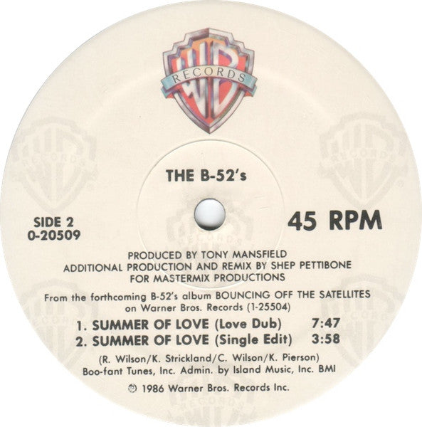 Summer Of Love The B-52's
