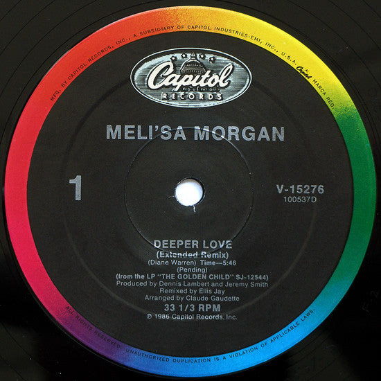 Deeper Love Meli'sa Morgan