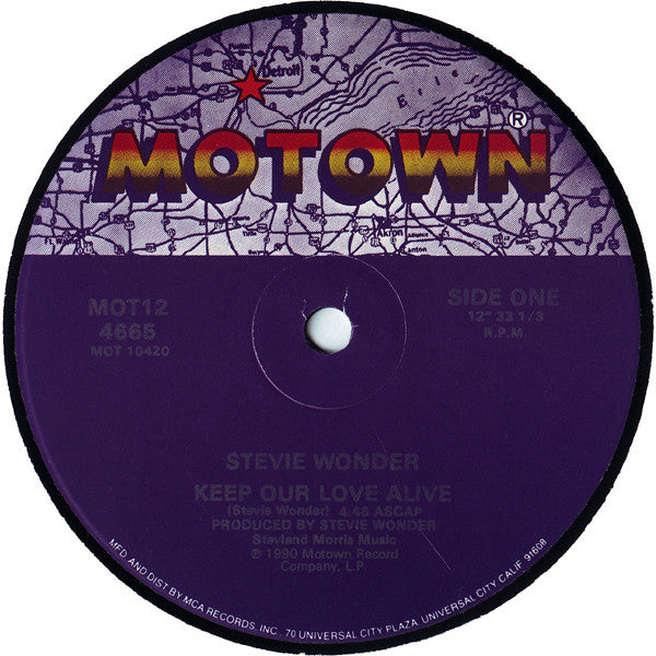 Keep Our Love Alive Stevie Wonder