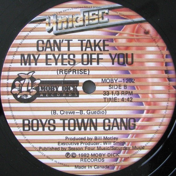 Can't Take My Eyes Off You Boys Town Gang