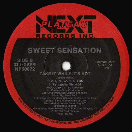 Take It While It's Hot Sweet Sensation