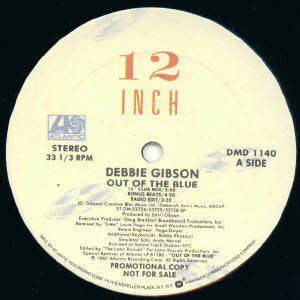 Out Of The Blue Debbie Gibson