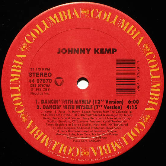 Dancin' With Myself Johnny Kemp