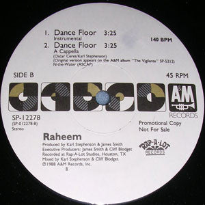 Dance Floor Raheem