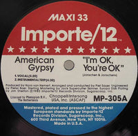 Cover of "I'm OK, You're OK" by Rectangle Triangle, featuring the book's title on a plain background.