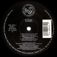 DSK - What Would We Do, 12" vinyl, on FFRR (1991)