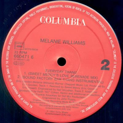 Everyday Thang Melanie Williams