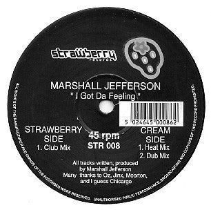 J'ai eu ce sentiment Marshall Jefferson