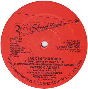 Jack In The Bush Patrick Adams,Larri Lee