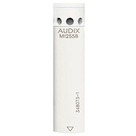 Audix M1255BW Miniature Condenser Microphone With 25' Cable, White 