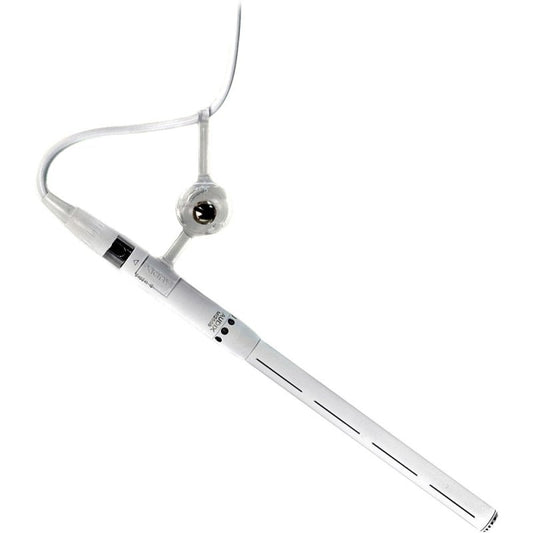 Audix M1255BWS Miniature Condenser Microphone With 25' Cable & Shotgun Capsule, White