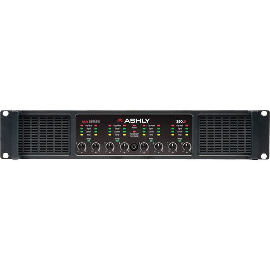 Ashly MA-250.8 Rack-mountable 2000W 8-channel Power Amplifier