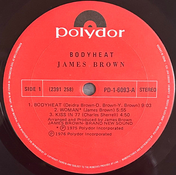 Bodyheat James Brown